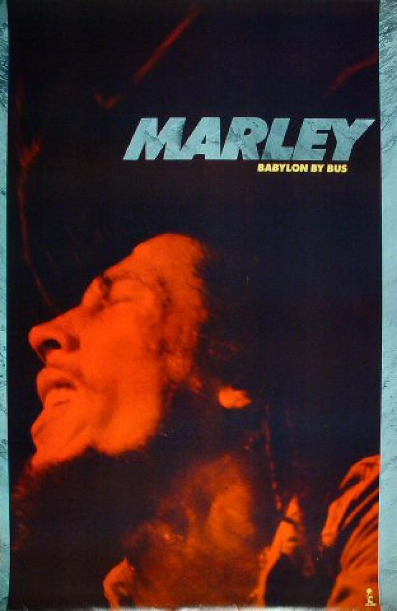 Bob Marley Vintage ポスター Bob Marley Vintage 1980 Uprising Poster - Massive 54