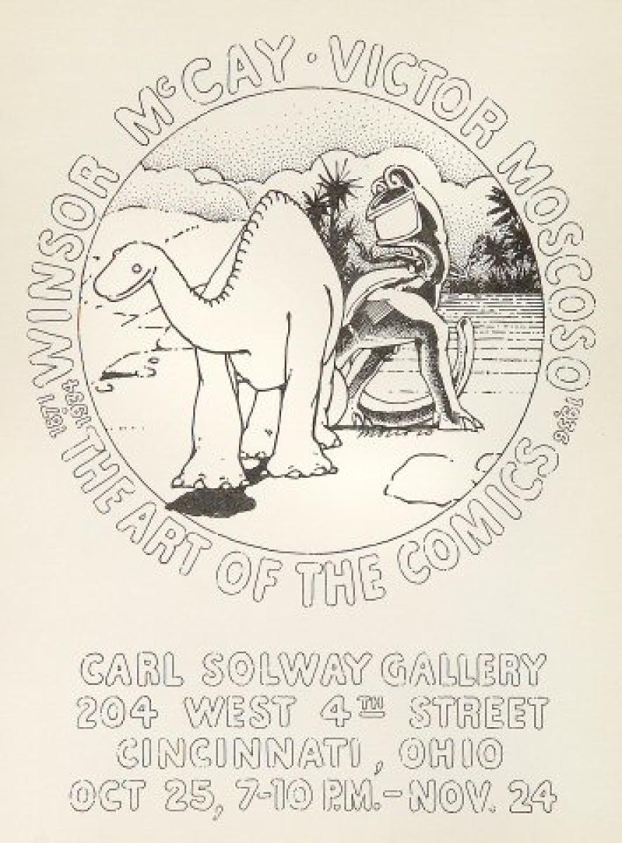 Victor Moscoso Vintage Concert Handbill from Carl Solway Gallery
