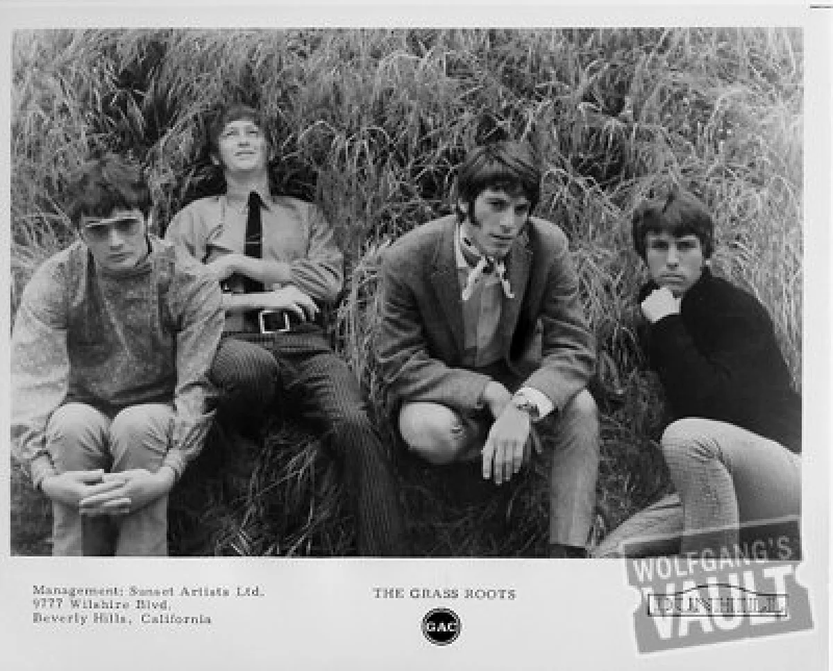 The Grass Roots Vintage Concert Photo Promo Print At Wolfgang S