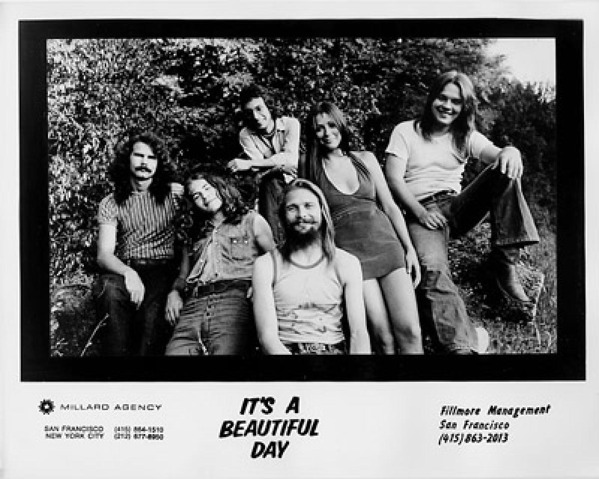 It's a Beautiful Day Vintage Concert Photo Promo Print at