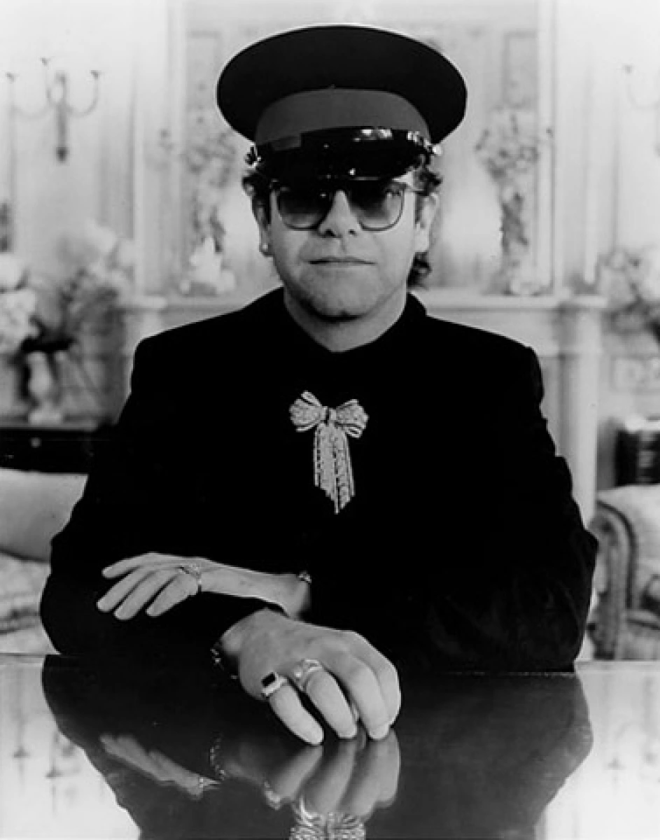 Elton John Vintage Concert Photo Promo Print at Wolfgang's