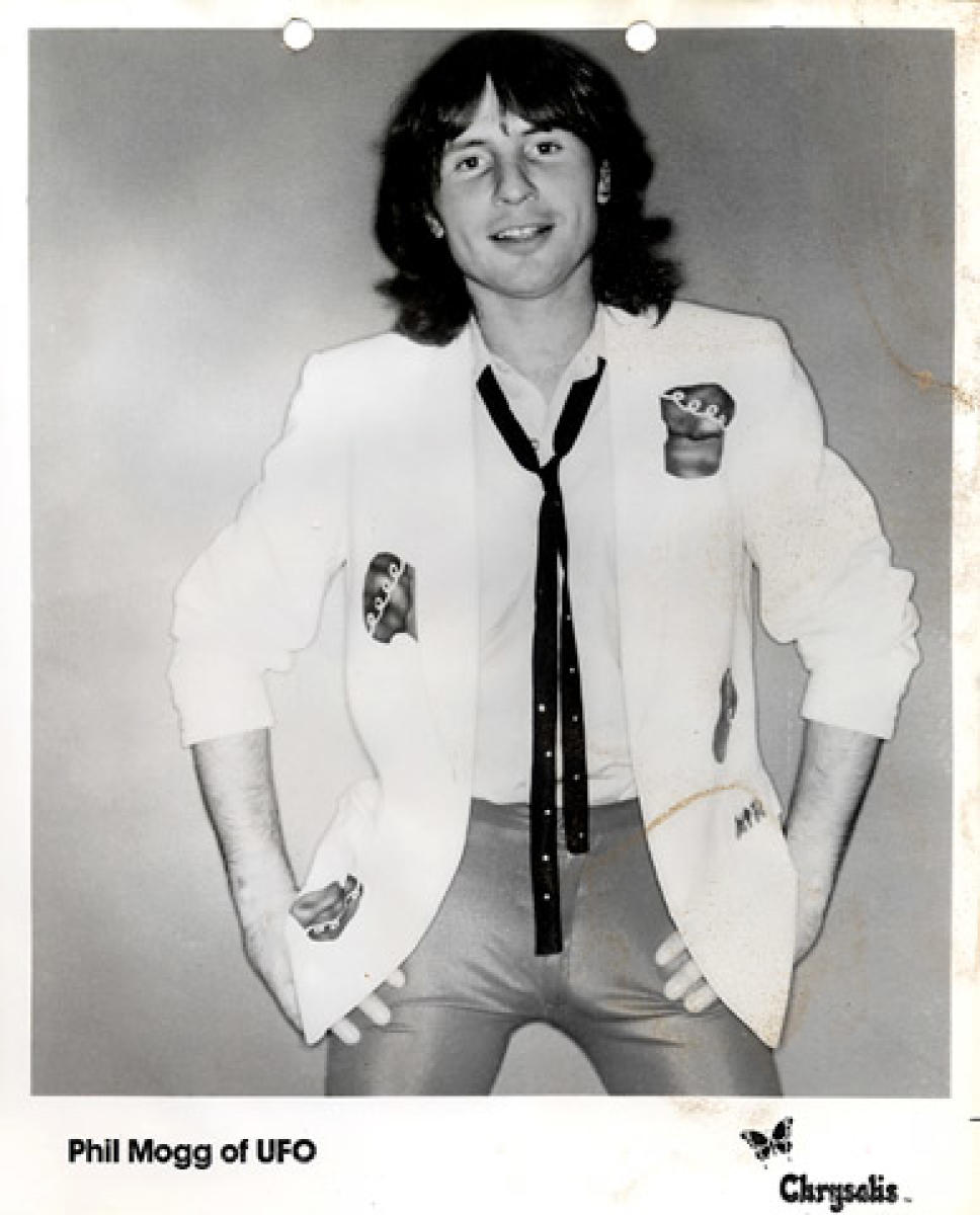 Phil Mogg Vintage Concert Photo Promo Print at Wolfgang’s