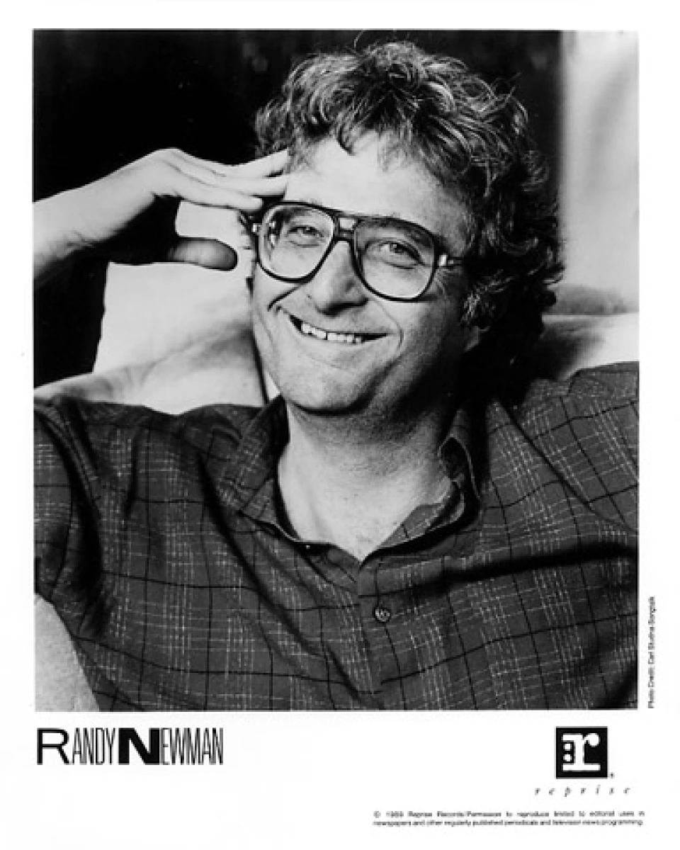 Randy Newman Vintage Concert Photo Promo Print, 1989 at Wolfgang's