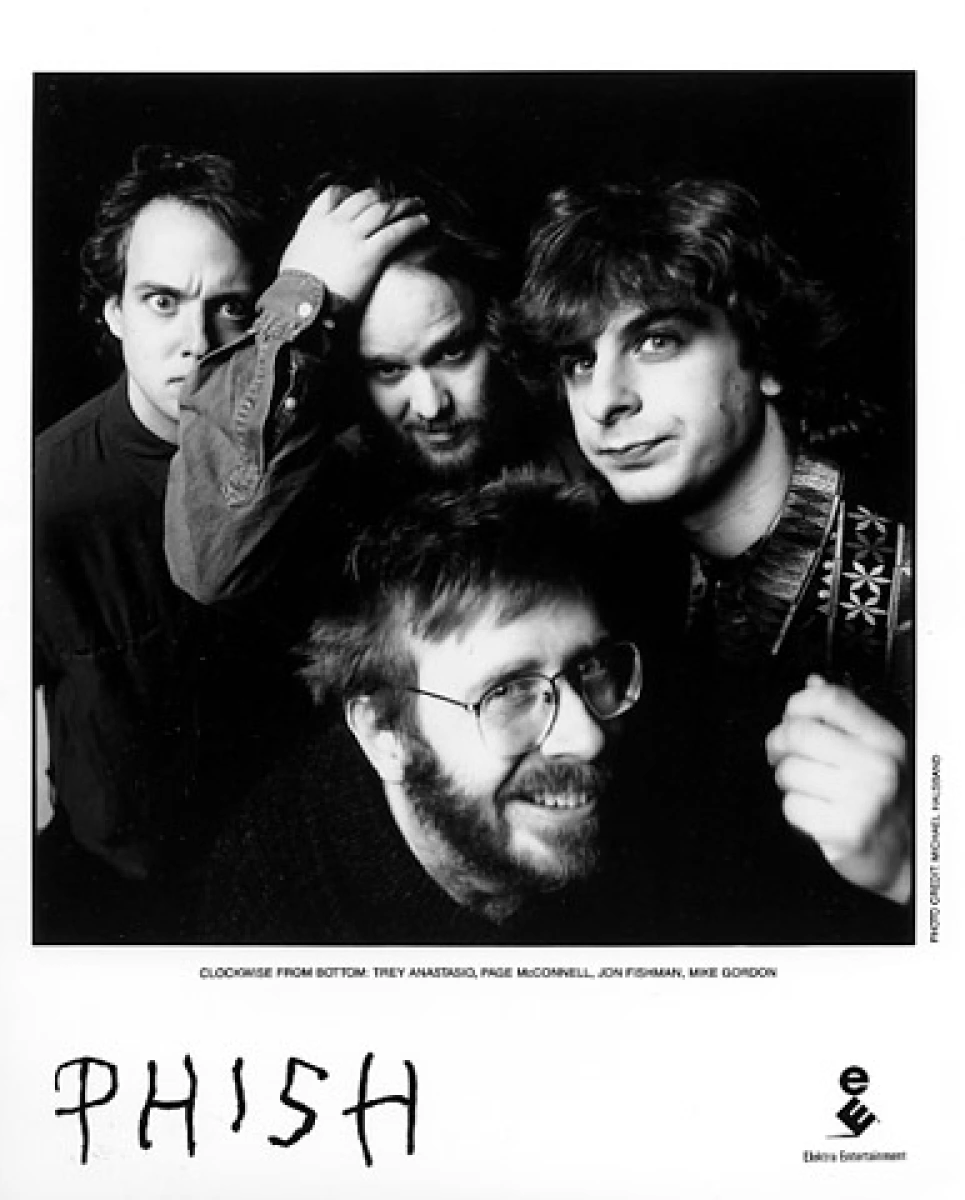 Phish Vintage Concert Photo Promo Print at Wolfgang's