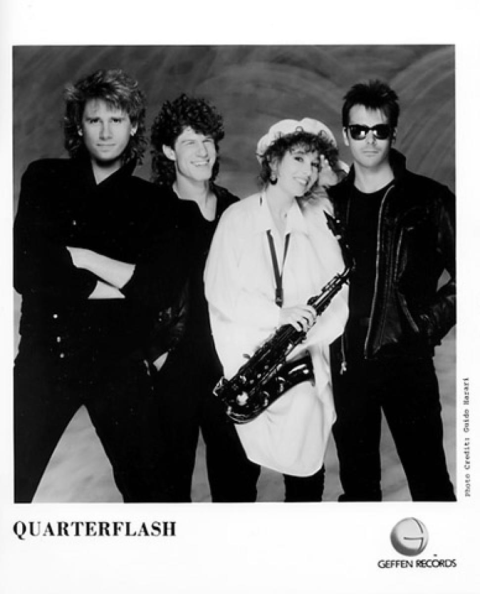 Quarterflash Concert Band Photos At Wolfgang S   Quarterflash Promo Print 