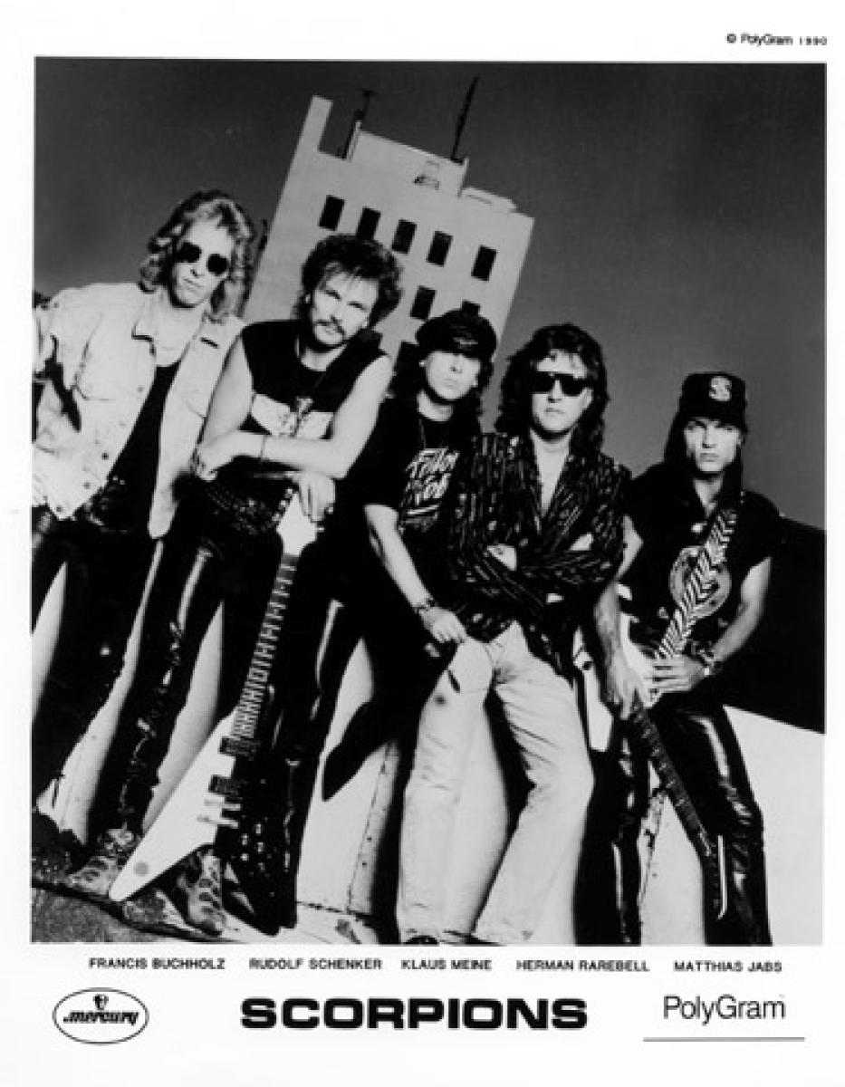 scorpions tour dates 1990