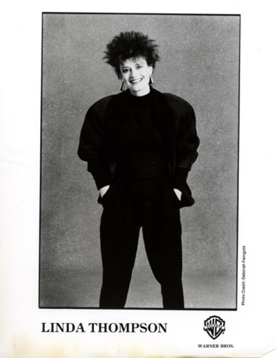 Linda Thompson Vintage Concert Photo Promo Print, 1985 at Wolfgang's
