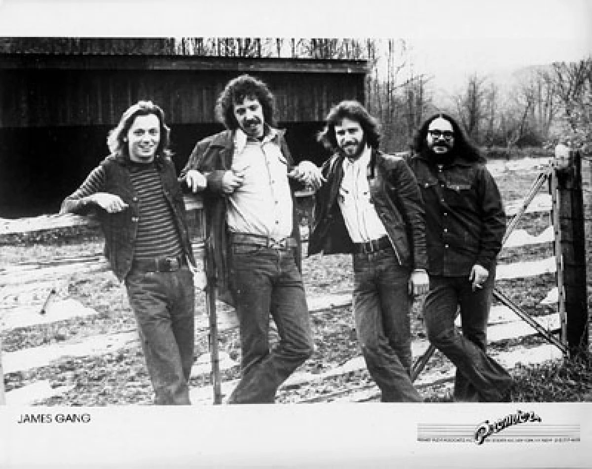 The James Gang Vintage Concert Photo Promo Print At Wolfgang S