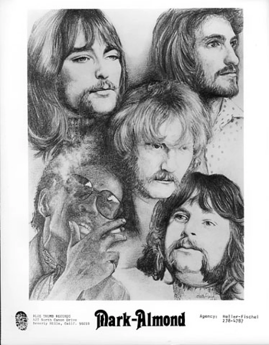 MarkAlmond Vintage Concert Photo Promo Print at Wolfgang's