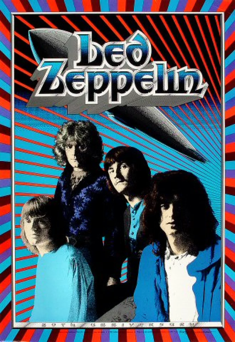 Uitgelezene Led Zeppelin Poster MX-95