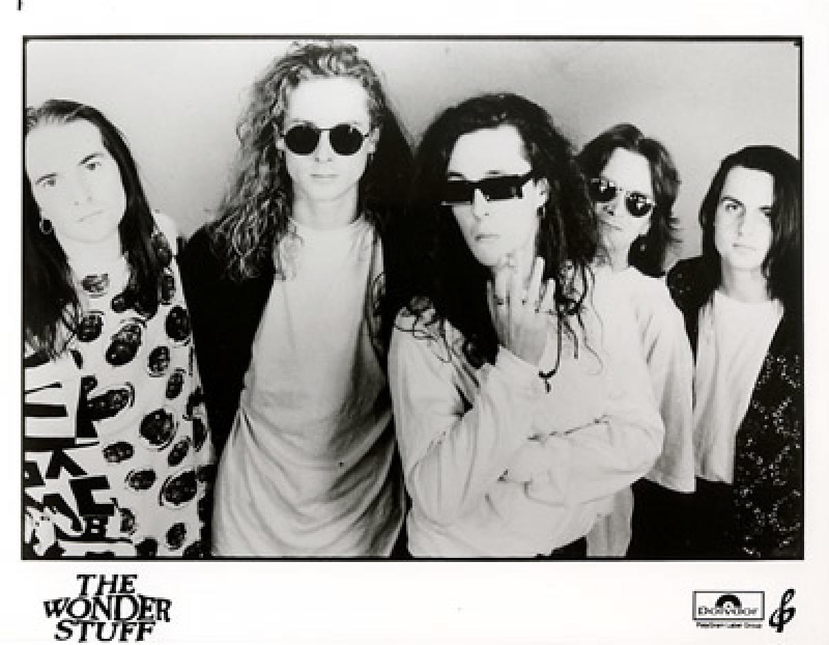 The Wonder Stuff Vintage Concert Photo Promo Print at Wolfgang's