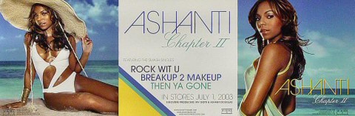 Ashanti Vintage Concert Poster, 2003 at Wolfgang's