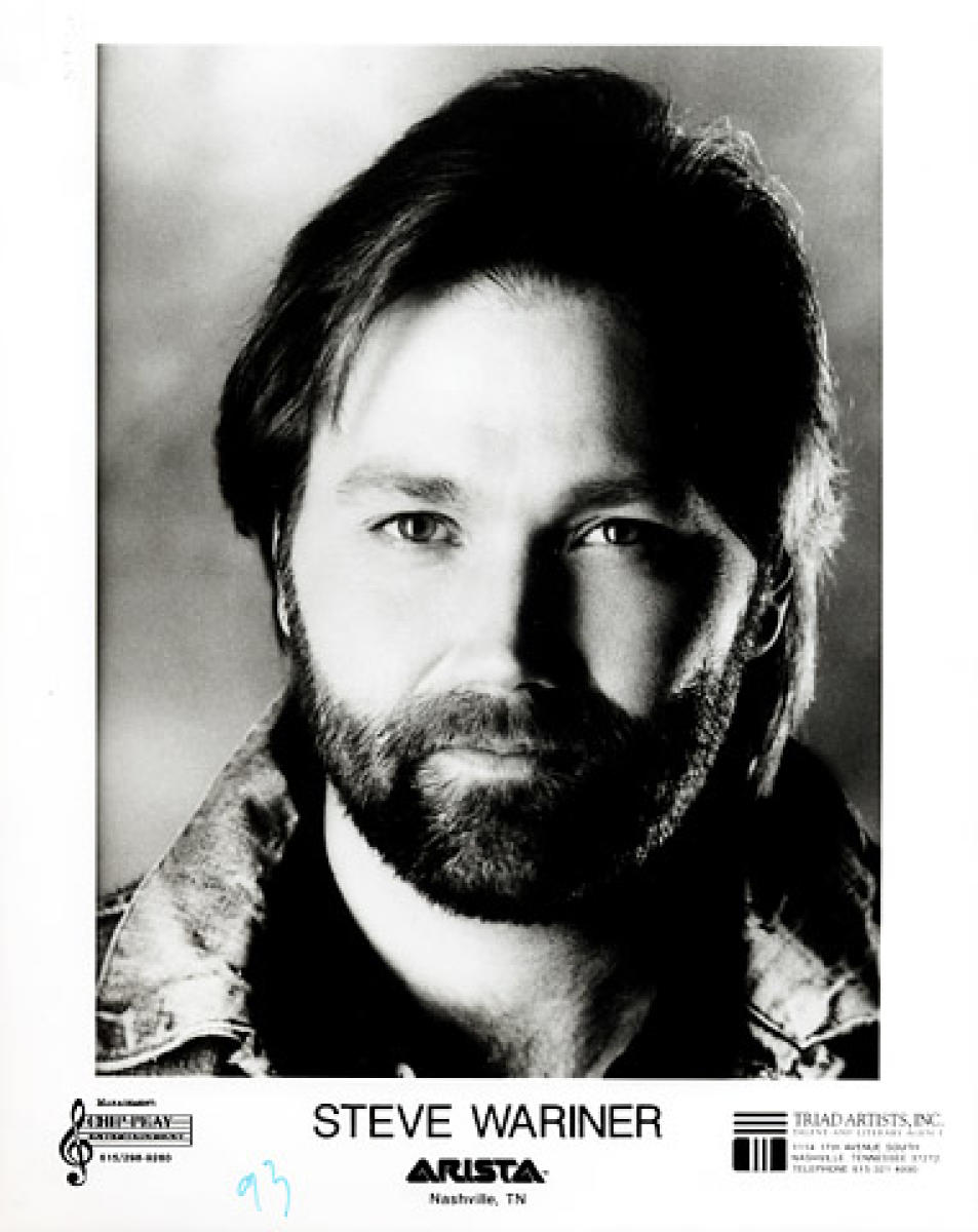 Steve Wariner Vintage Concert Promo Print at Wolfgang’s