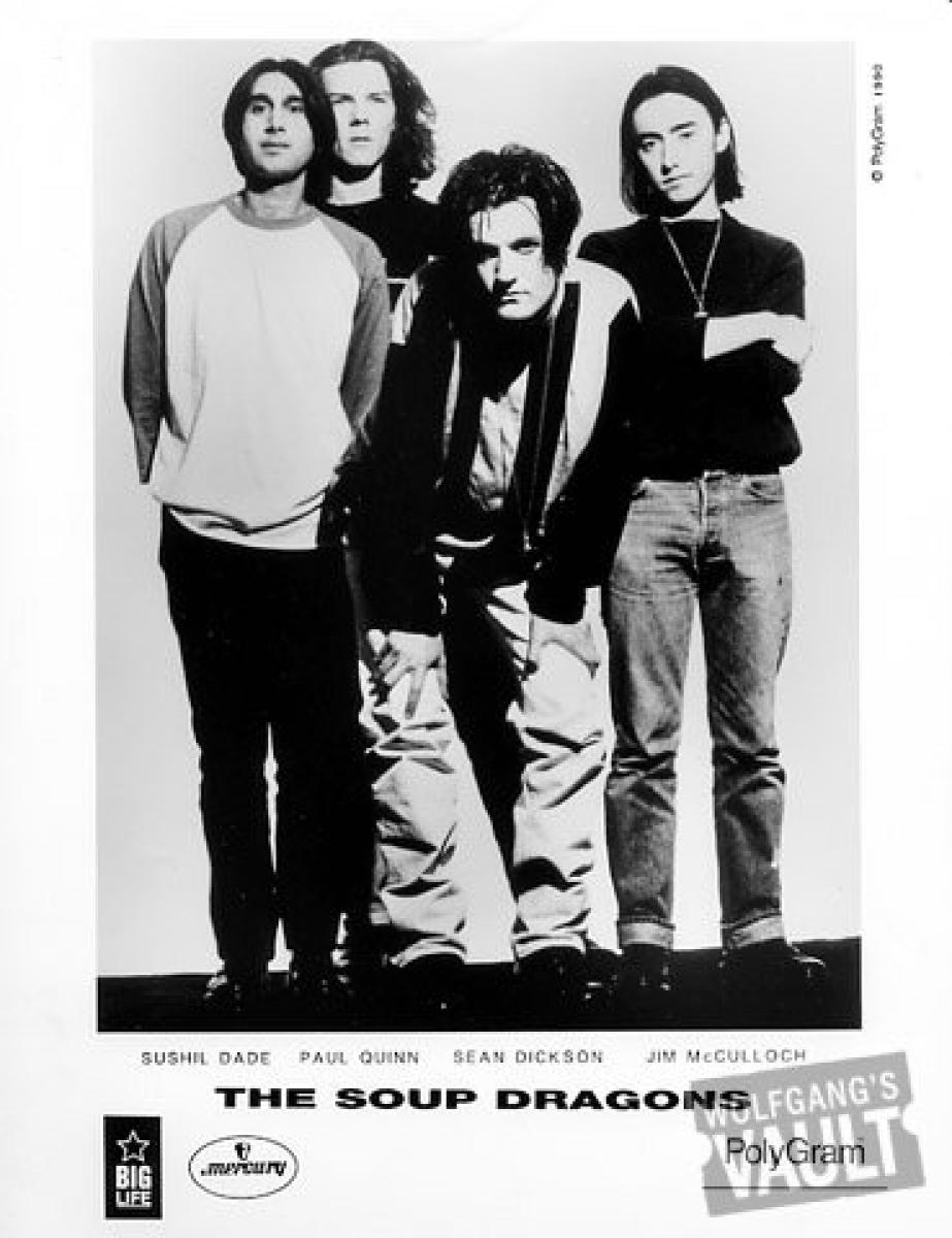 The Soup Dragons Vintage Concert Photo Promo Print, 1990 at Wolfgang's