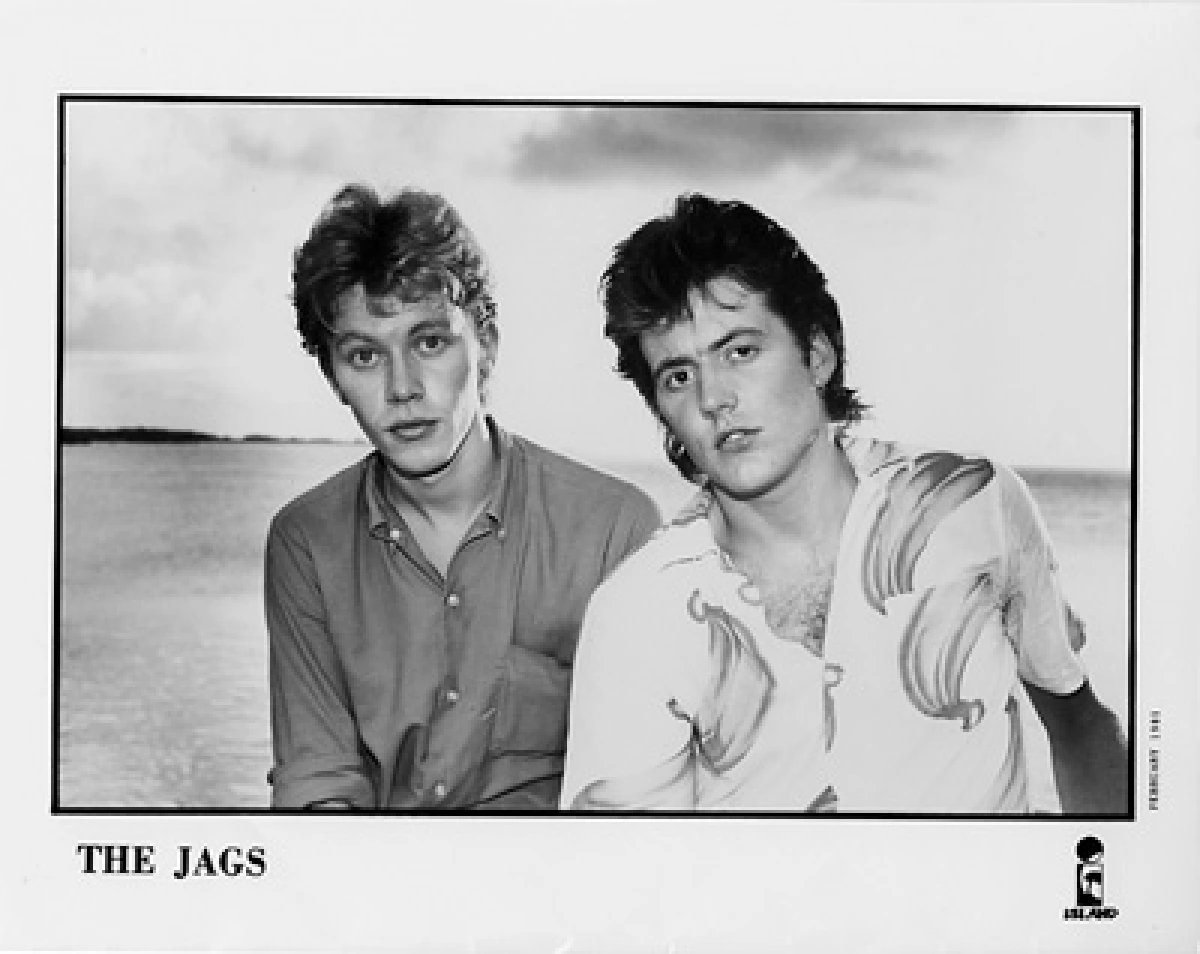 The Jags Vintage Concert Photo Promo Print, 1981 at Wolfgang's