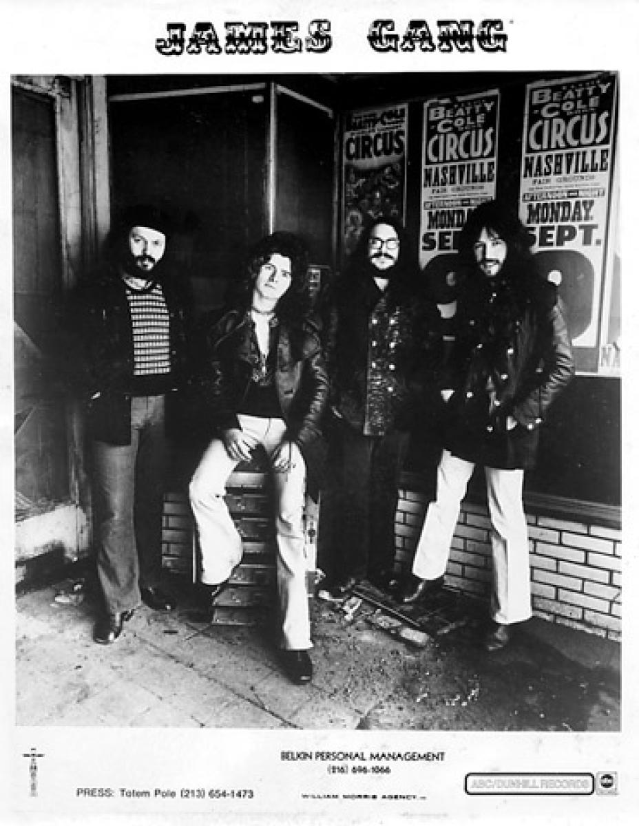 The James Gang Vintage Concert Photo Promo Print at Wolfgang's