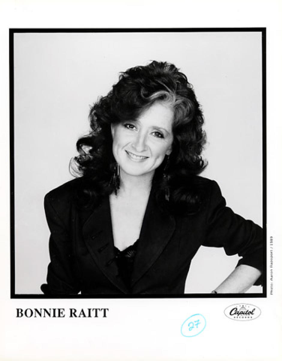 bonnie raitt tour 1989