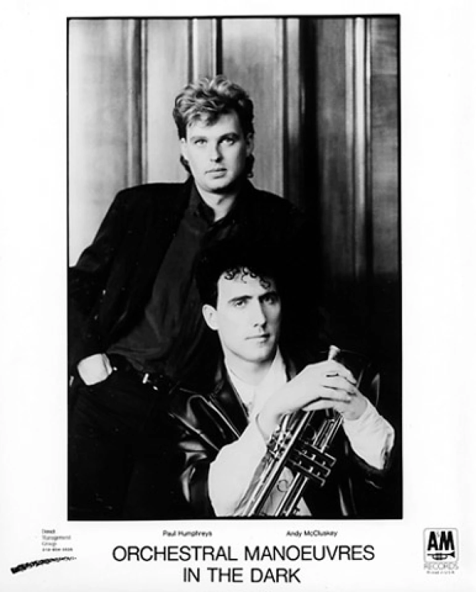 Orchestral Manoeuvres in the Dark Vintage Concert Photo Promo Print at