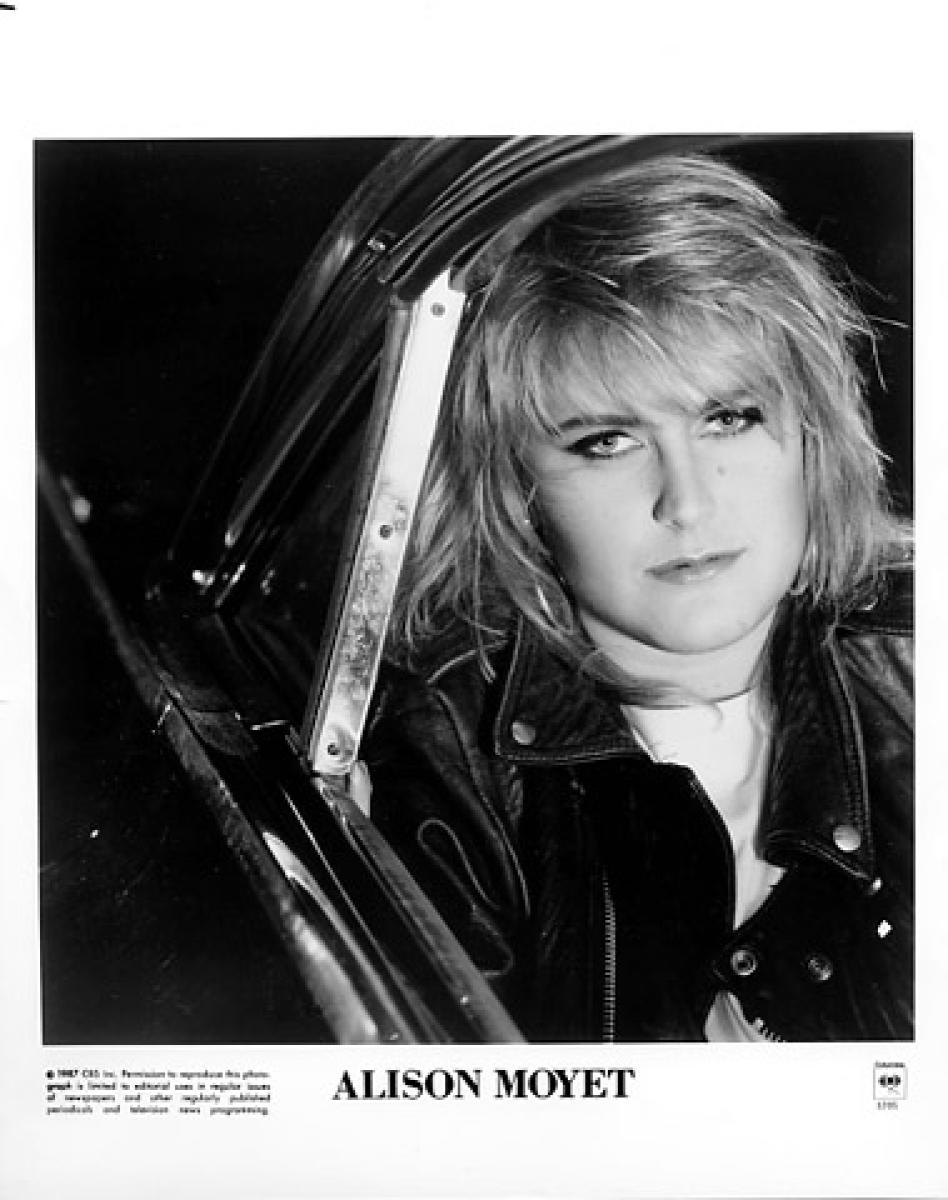 Alison Moyet Vintage Concert Photo Promo Print, 1987 at Wolfgang’s