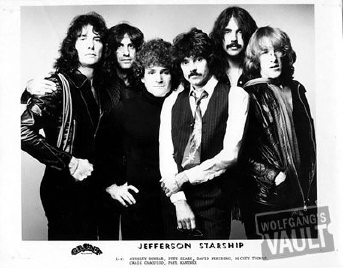 Jefferson Starship Vintage Concert Photo Promo Print at Wolfgang's