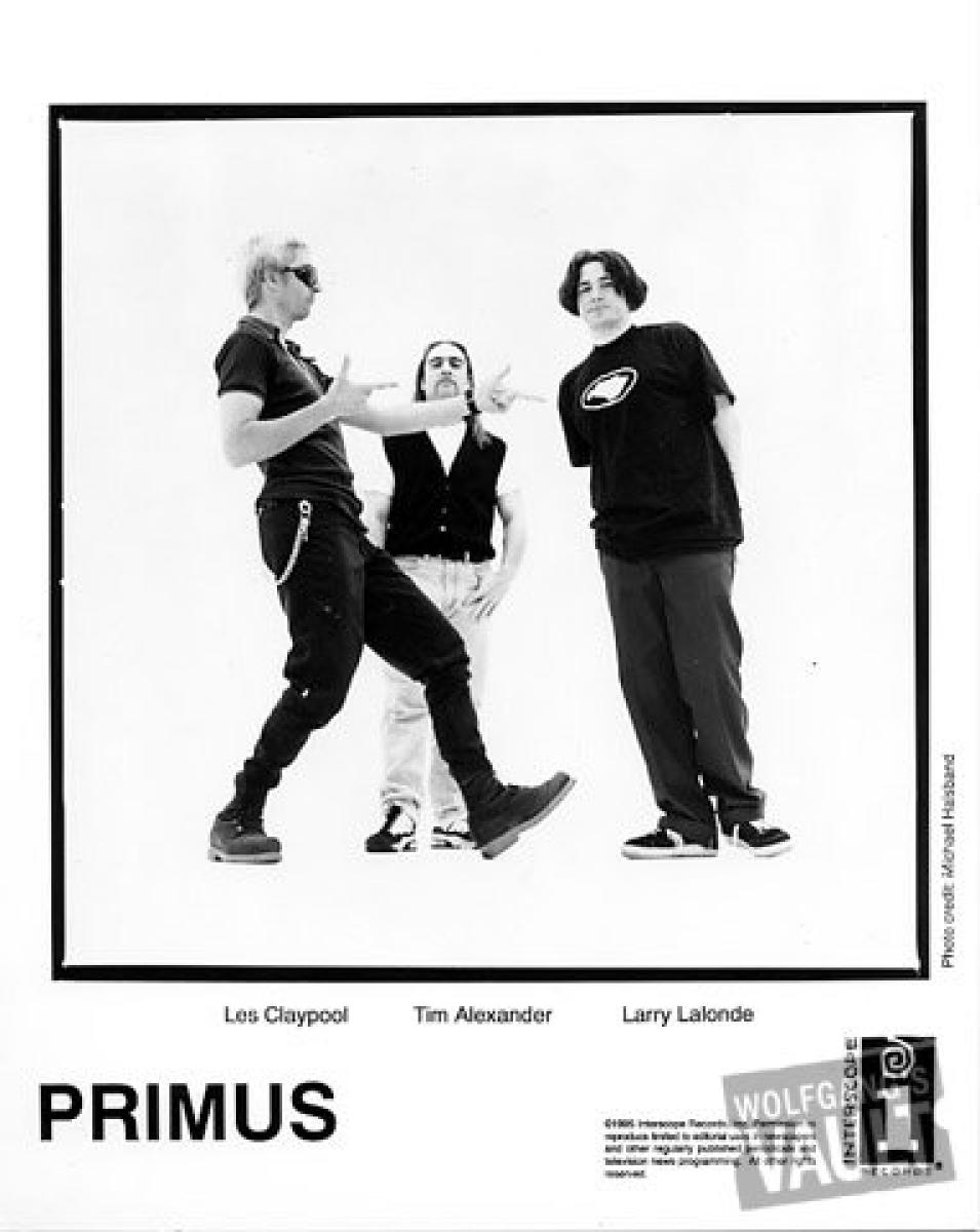 Primus Vintage Concert Photo Promo Print, 1995 at Wolfgang's