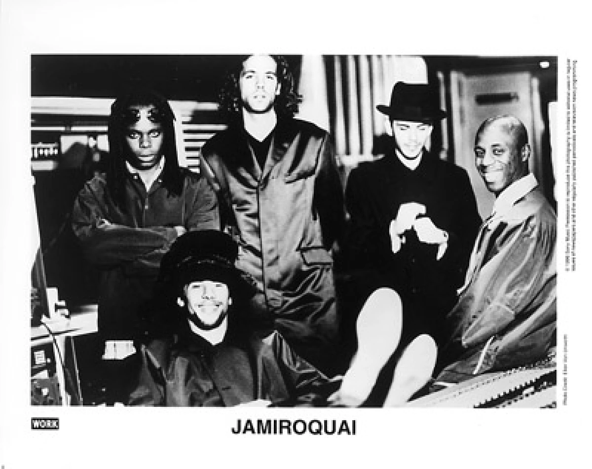 Jamiroquai Vintage Concert Photo Promo Print, 1996 at Wolfgang's