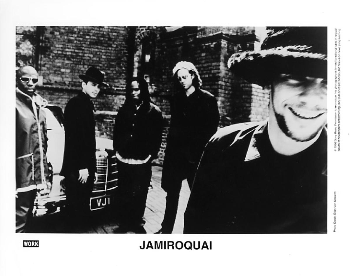 Jamiroquai Vintage Concert Photo Promo Print at Wolfgang's