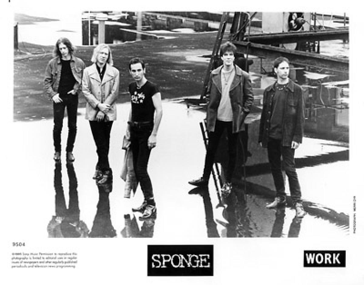 Sponge Vintage Concert Photo Promo Print, 1995 at Wolfgang's