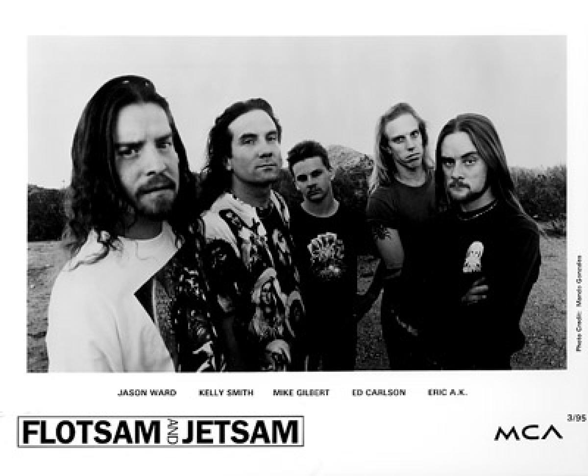 Flotsam and Jetsam Vintage Concert Photo Promo Print at Wolfgang's