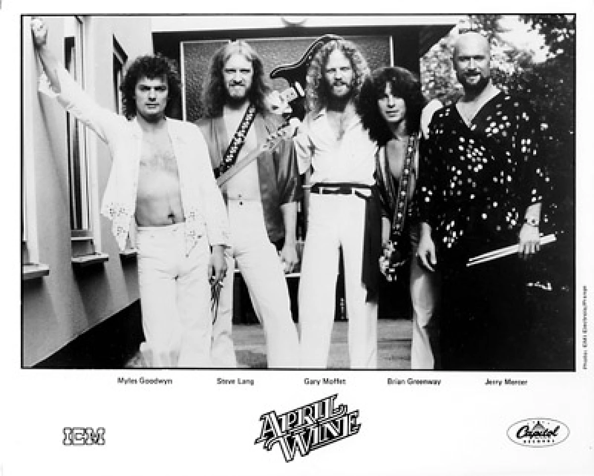 April Wine Vintage Concert Photo Promo Print At Wolfgang S