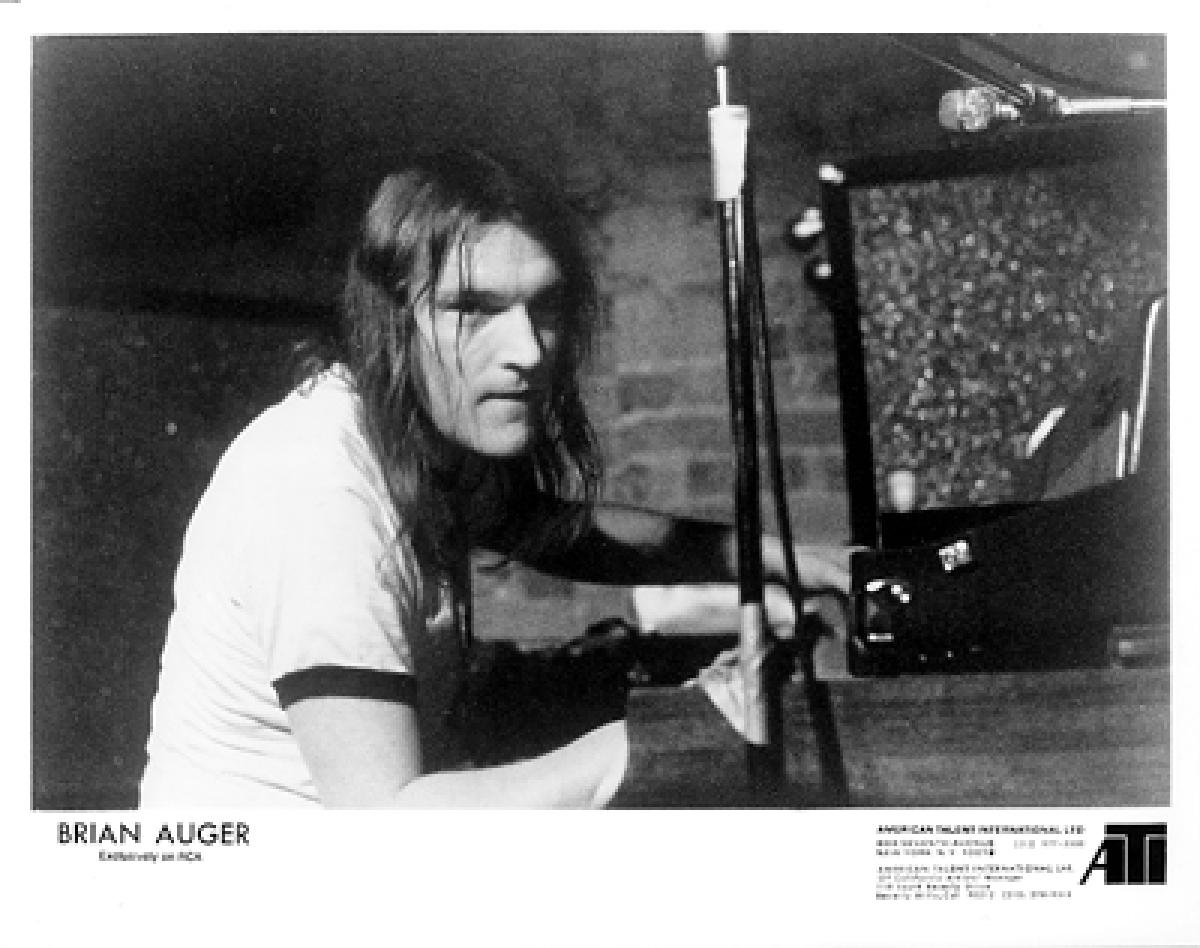 Brian Auger Vintage Concert Photo Promo Print at Wolfgang's