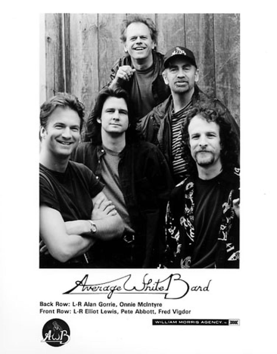 Average White Band Vintage Concert Photo Promo Print At Wolfgangs 