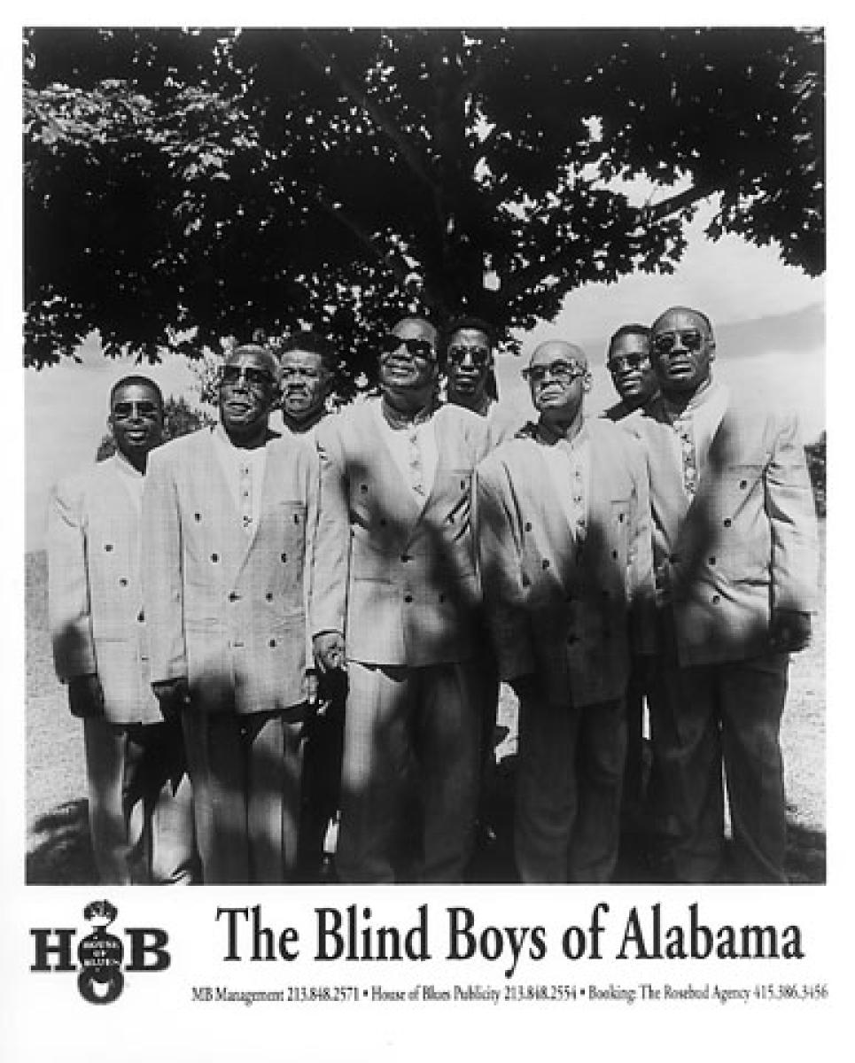 The Blind Boys of Alabama Vintage Concert Promo Print at Wolfgang's