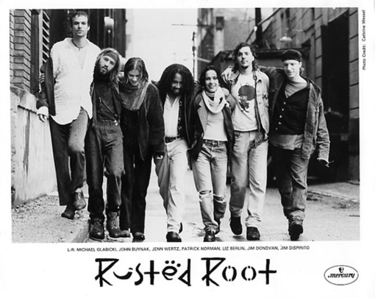 Rusted Root Vintage Concert Photo Promo Print at Wolfgang's.