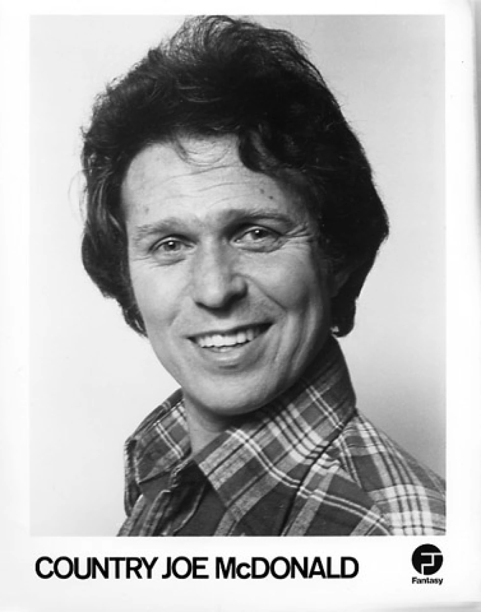 Country Joe McDonald Vintage Concert Photo Promo Print at Wolfgang&rsquo;s