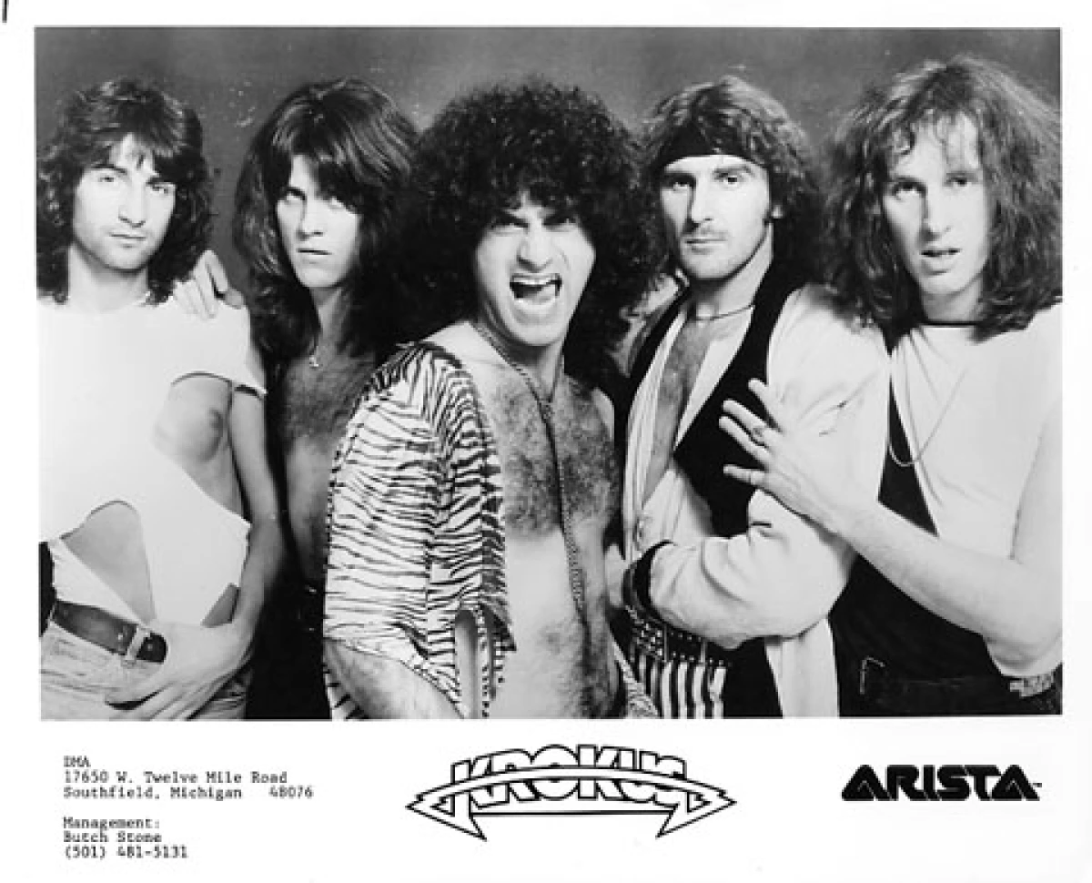 Krokus Vintage Concert Photo Promo Print at Wolfgang's