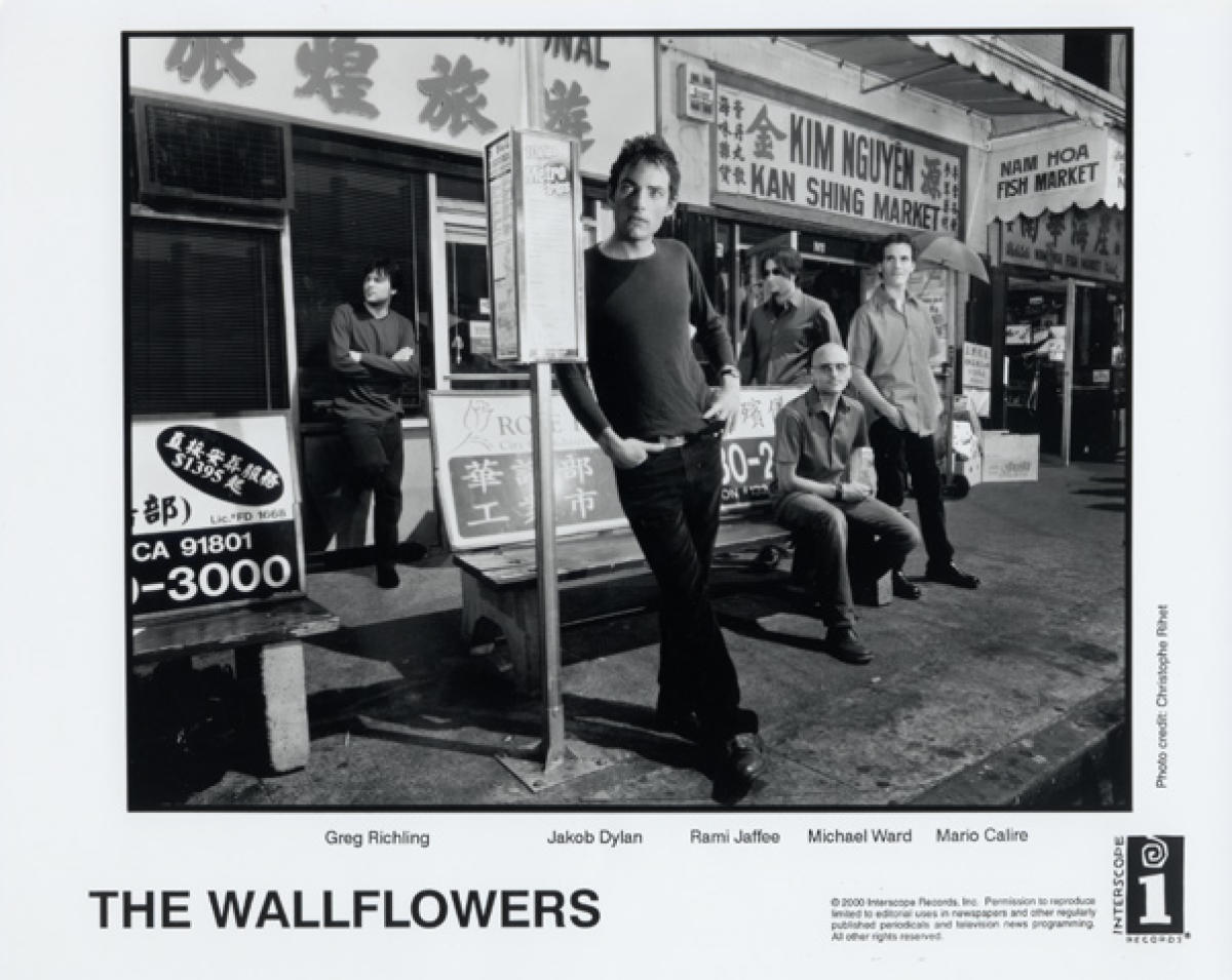 The Wallflowers Vintage Concert Photo Promo Print, 2000 at Wolfgang's