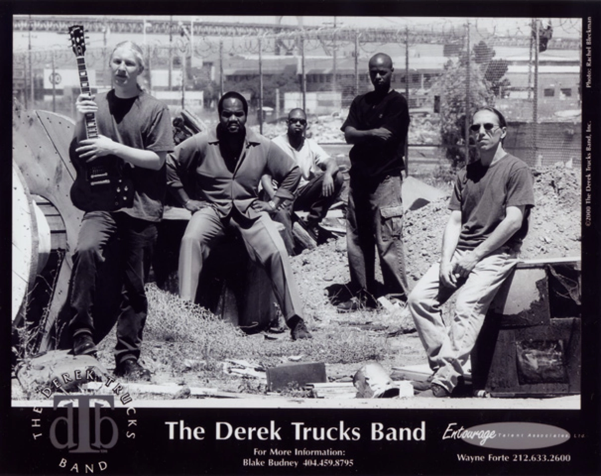 Derek Trucks Band Vintage Concert Photo Promo Print, 2000 at Wolfgang's
