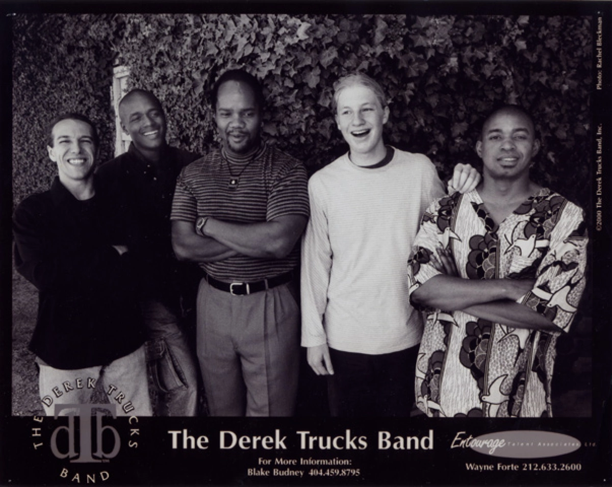 Derek Trucks Band Vintage Concert Photo Promo Print, 2000 at Wolfgang's