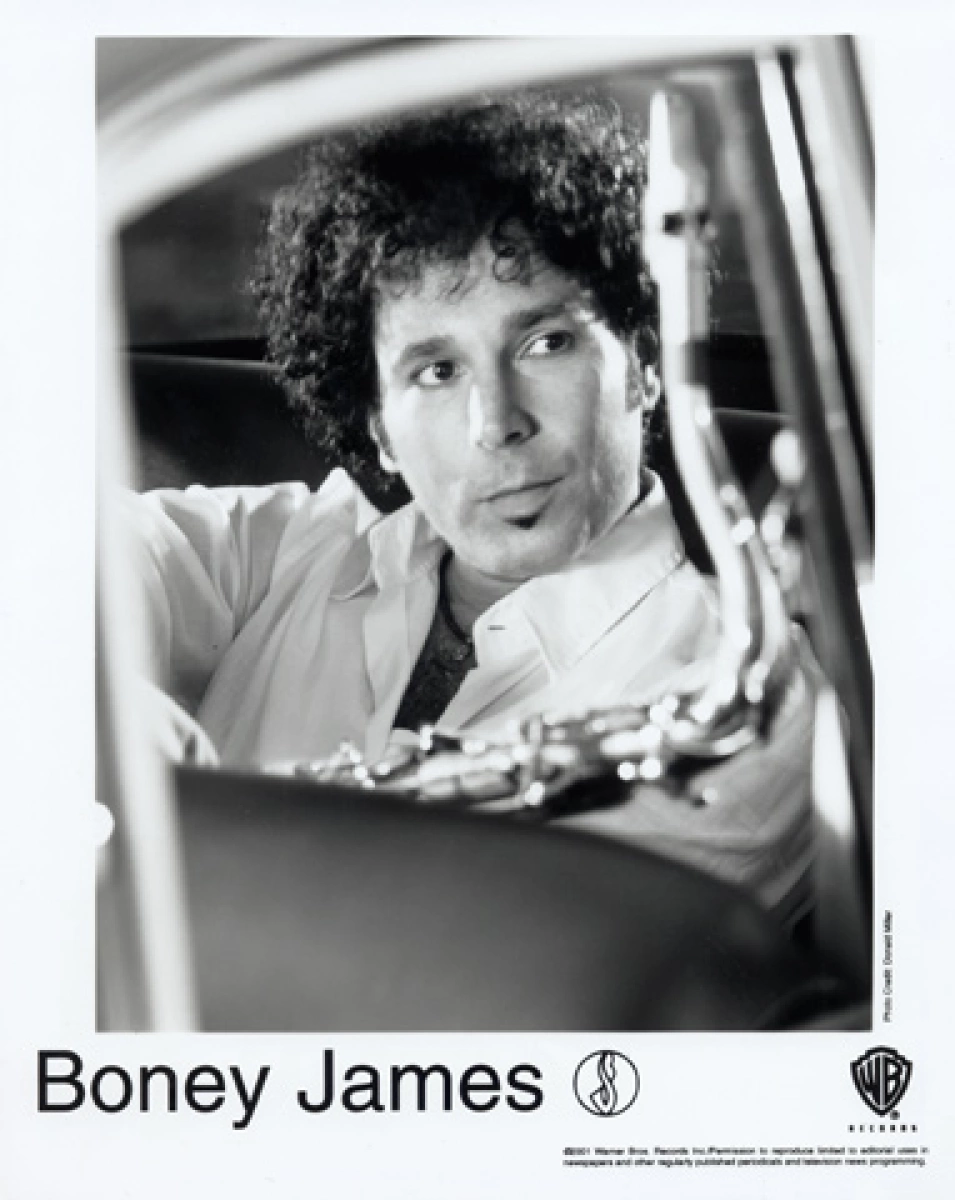 Boney James Vintage Concert Photo Promo Print, 2001 at Wolfgang's