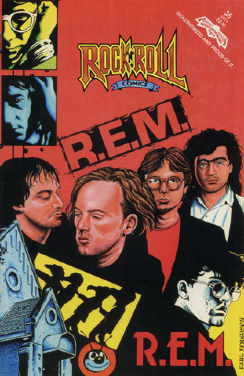 Rock 'N' Roll Issue 35 R.E.M. Vintage Comic, Oct 1, 1991 at Wolfgang's