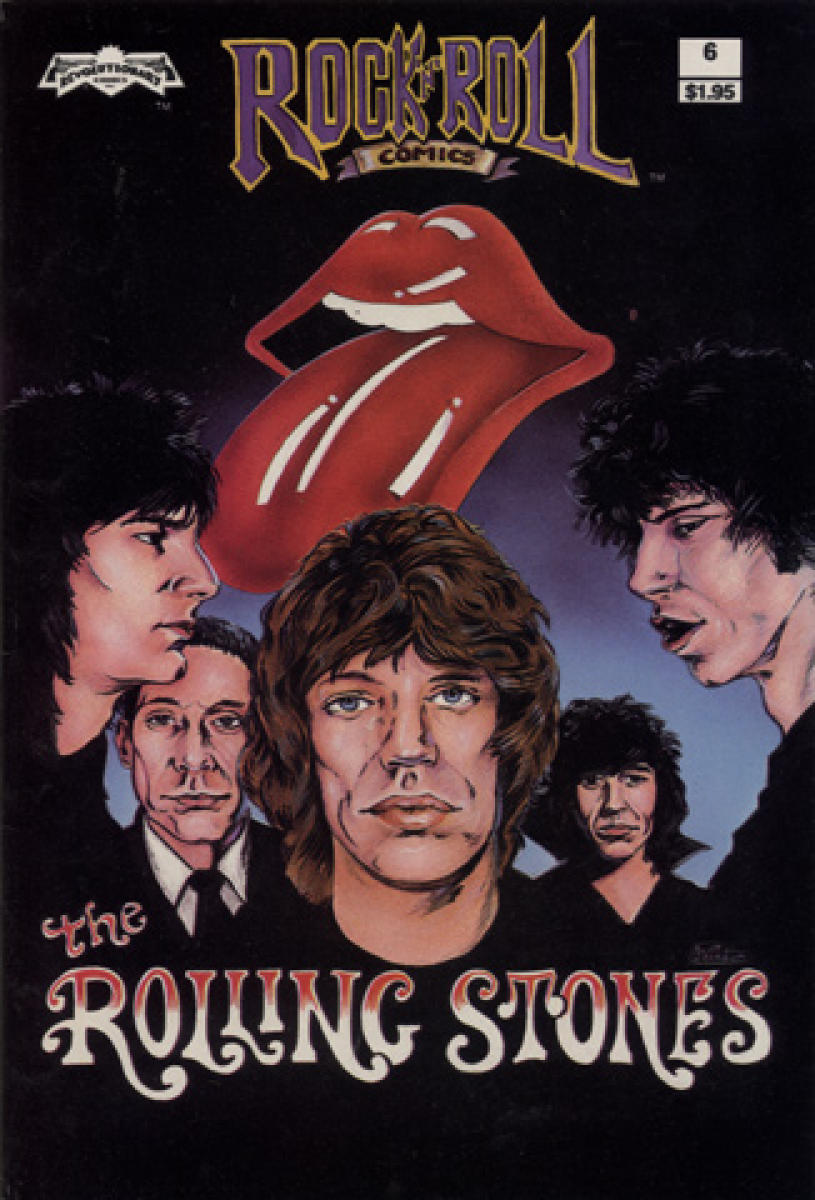 Rock 'N' Roll Issue 6: The Rolling Stones Vintage Comic, Dec 1, 1989 at