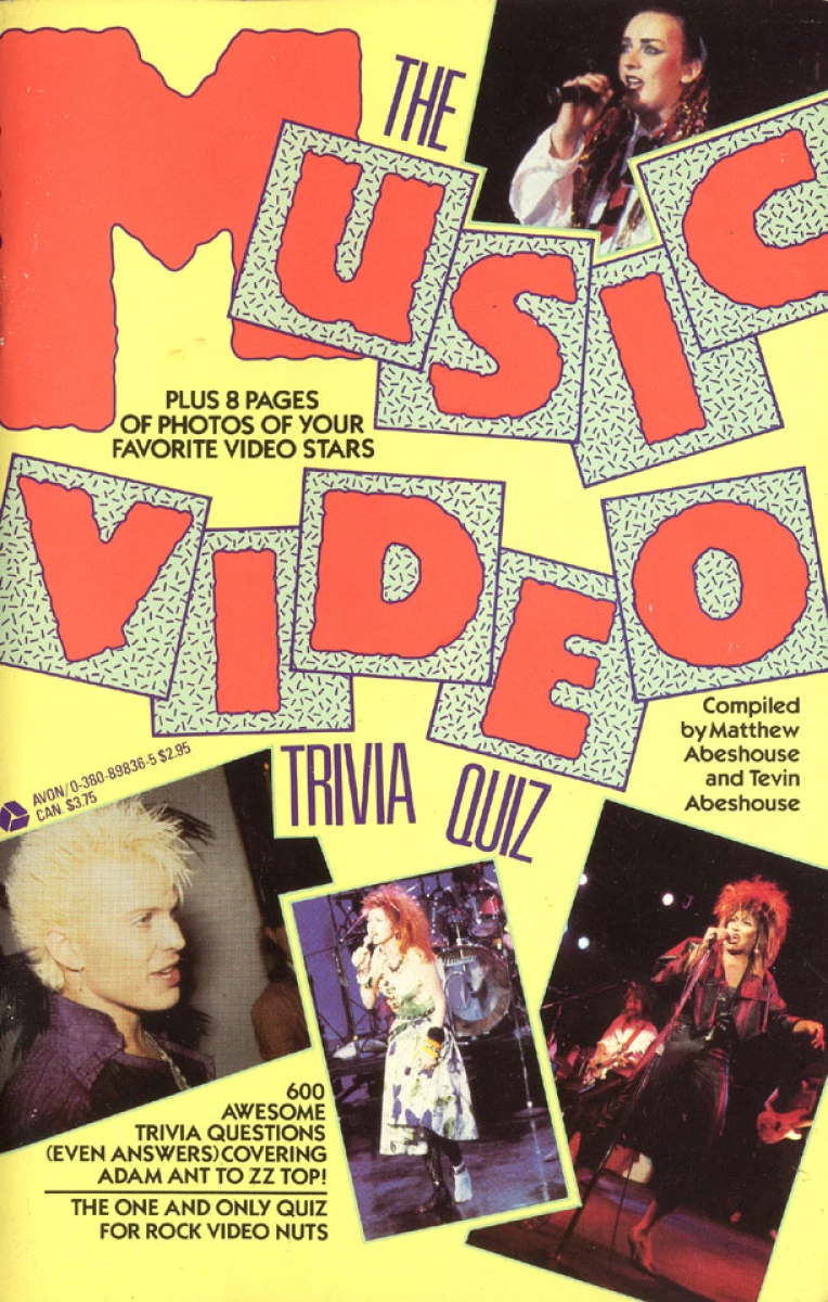 The Music Video Trivia Quiz Book 1985 At Wolfgang S
