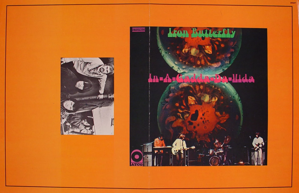 Iron Butterfly Vintage Concert Poster at Wolfgang's