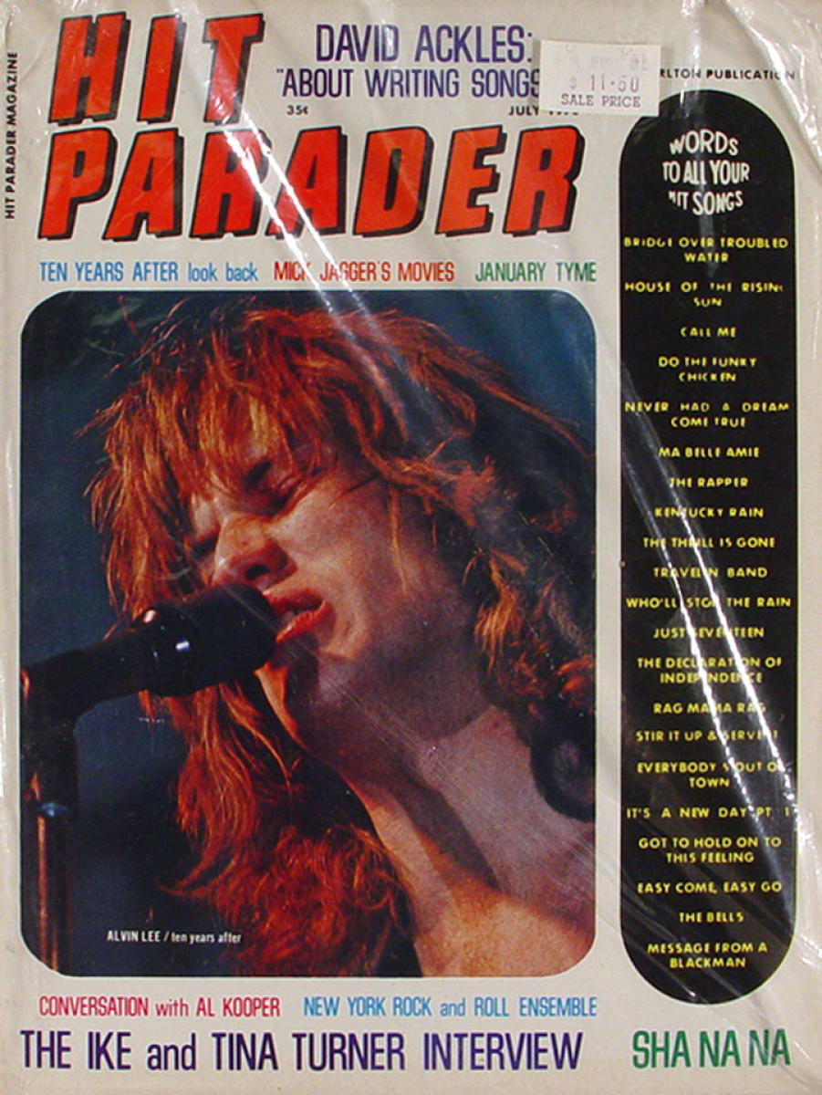 Hit Parader July 1970 At Wolfgangs