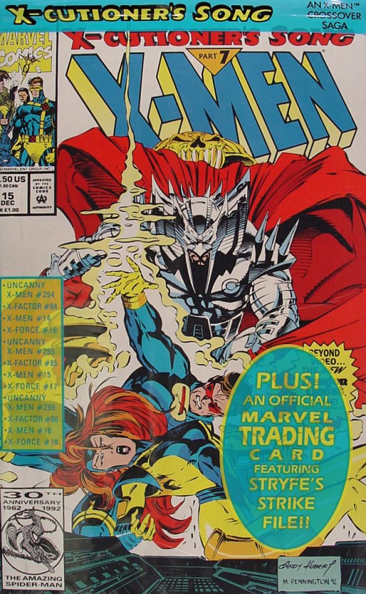 X-Men Vintage Comic, Dec 1, 1992 at Wolfgang's
