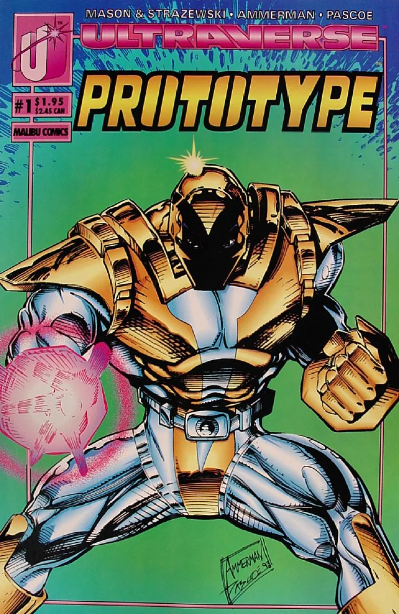 Malibu Comics Prototype Vintage Comic Aug 1 1993 At Wolfgang S