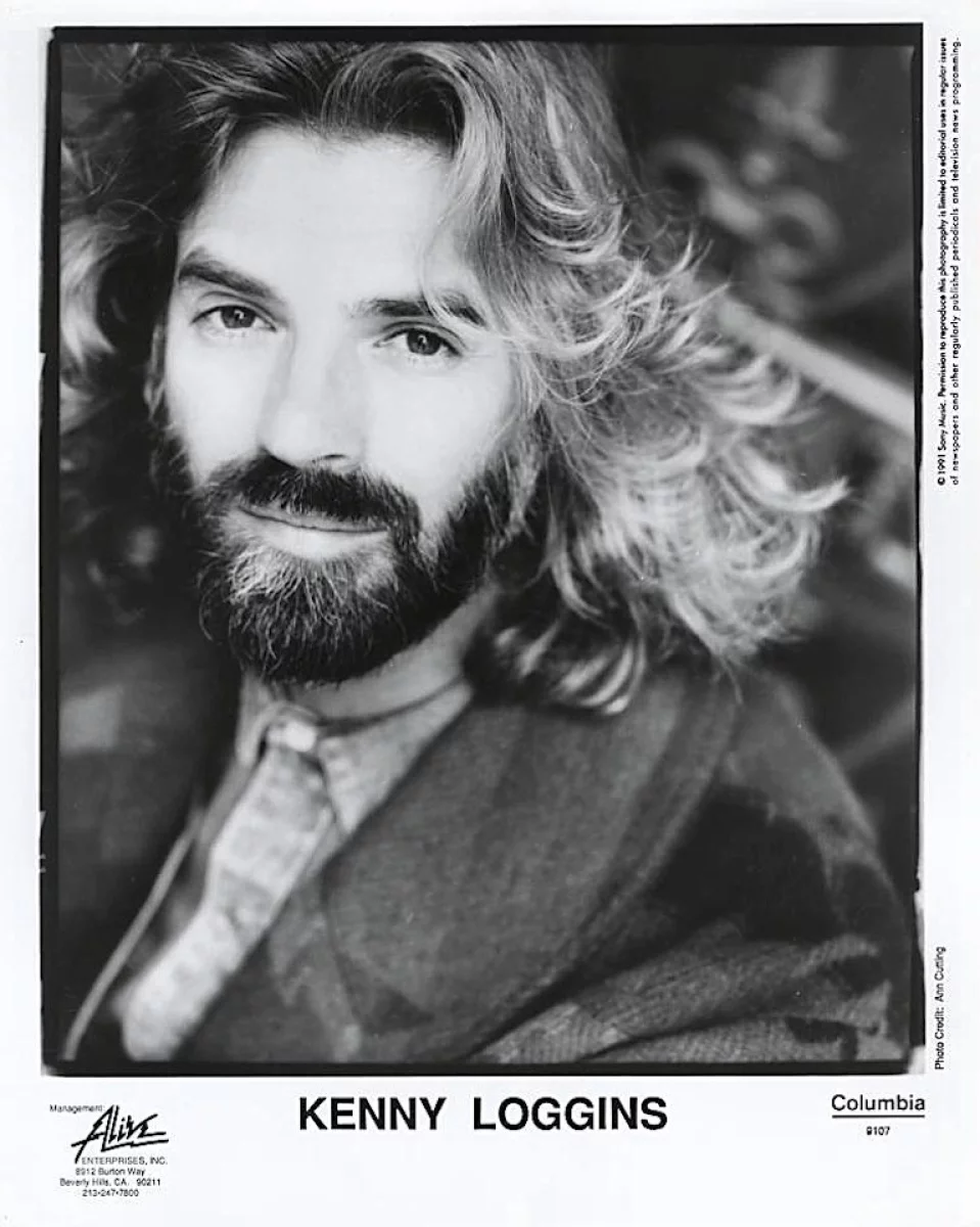 Kenny Loggins Vintage Concert Photo Promo Print, 1992 at Wolfgang's