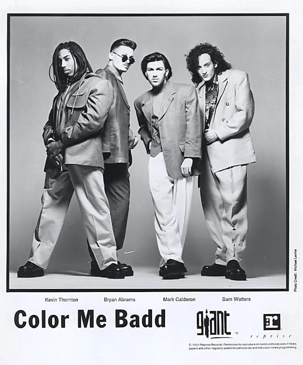 color me badd t shirt