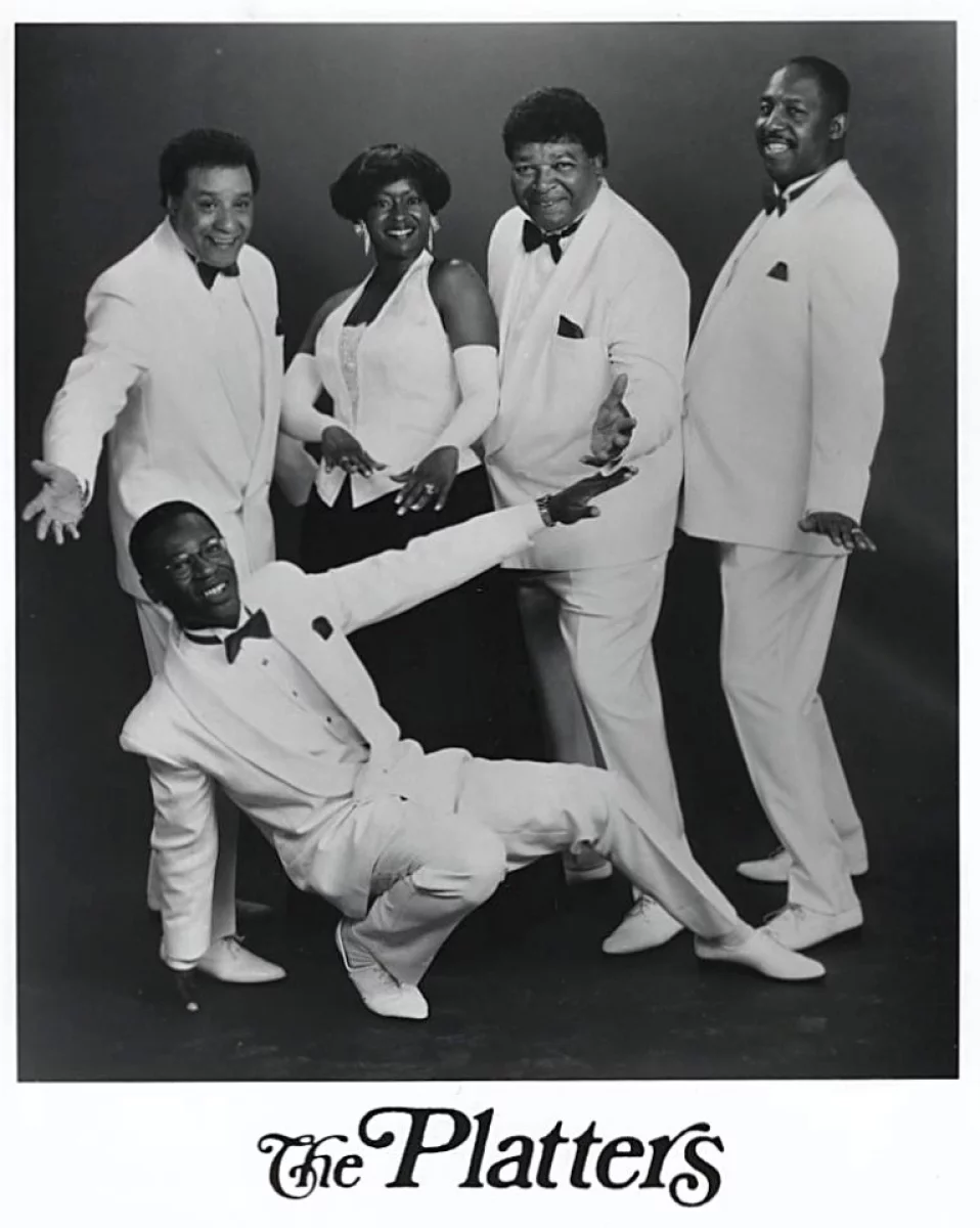 The Platters Vintage Concert Photo Promo Print at Wolfgang's